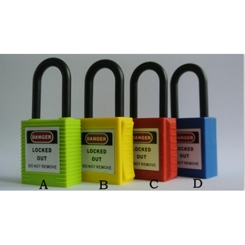 ZC-G11 38mm Short Nylon Shackle Lockout Padlock